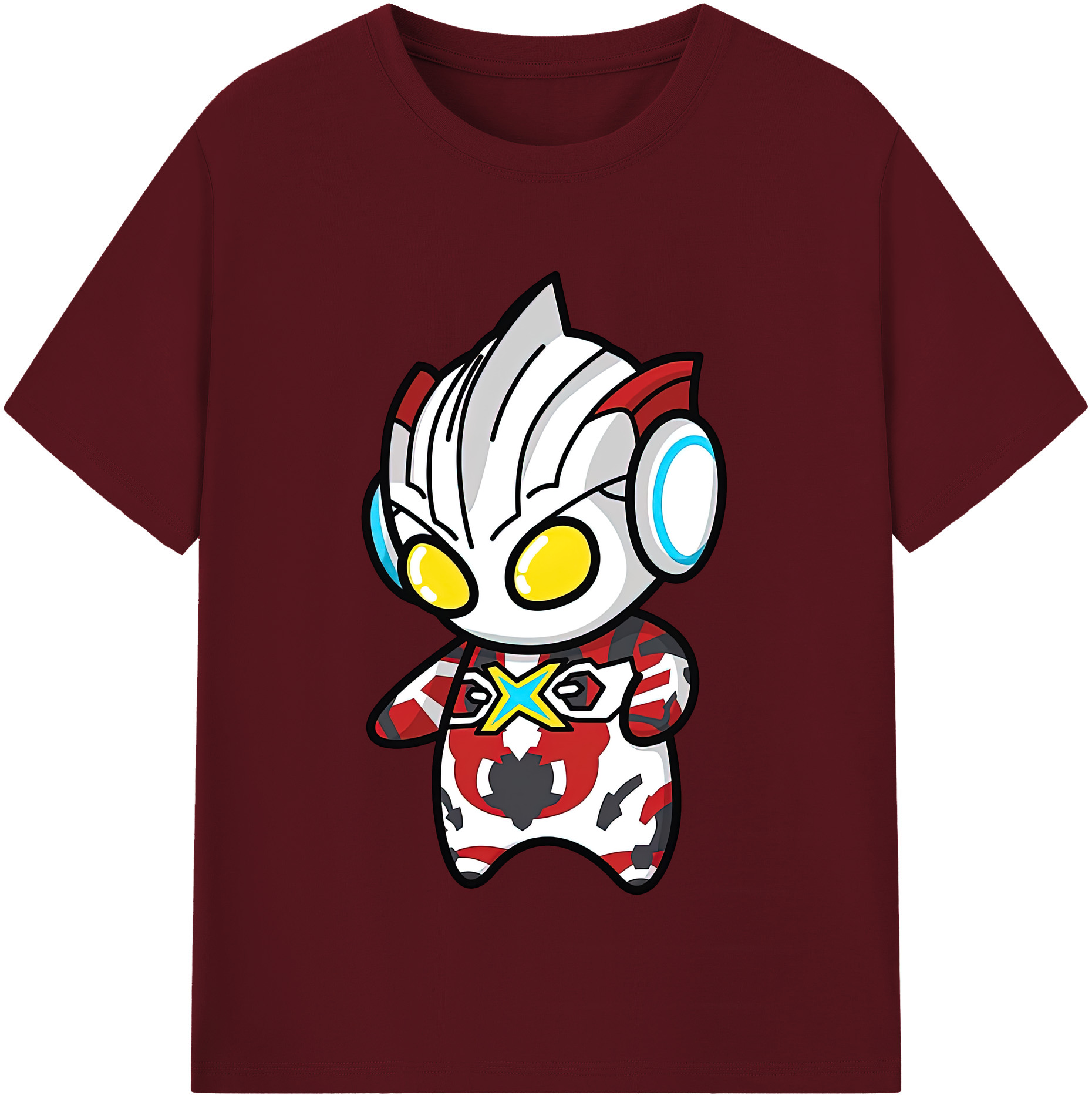 （画像用） ウルトラマン Ultraman 綿100％半袖Tシャツ（フロントプリント）